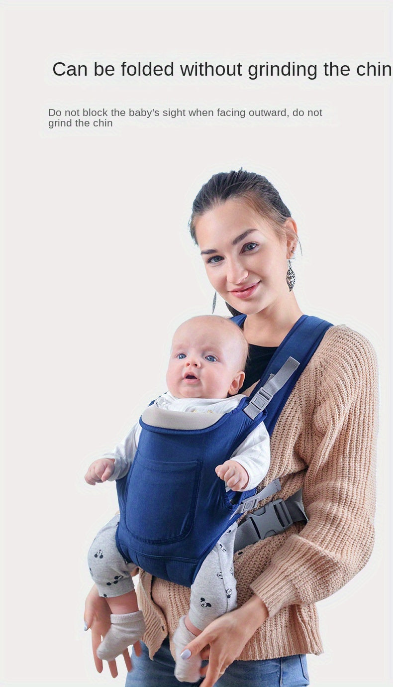 Ergonomic Baby Carrier: Multi-Functional Front & Back Carry for Newborns - Perfect for Comfort & Convenience, Christmas Halloween Thanksgiving Day Gift