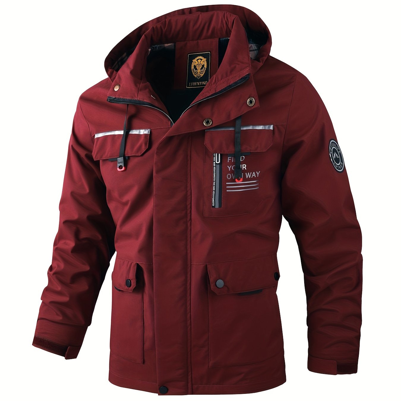 Spring and Summer Men's Fashion Casual Windbreaker Pilot Jacket Outdoor Sports Jacket