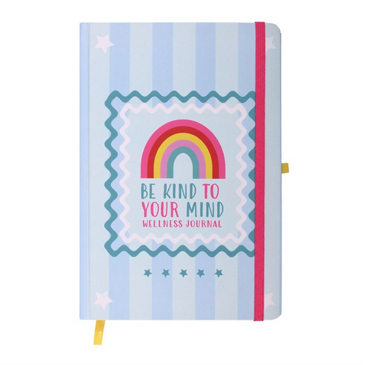 Be Kind to Your Mind A5 Wellness Journal with Citrine Pen