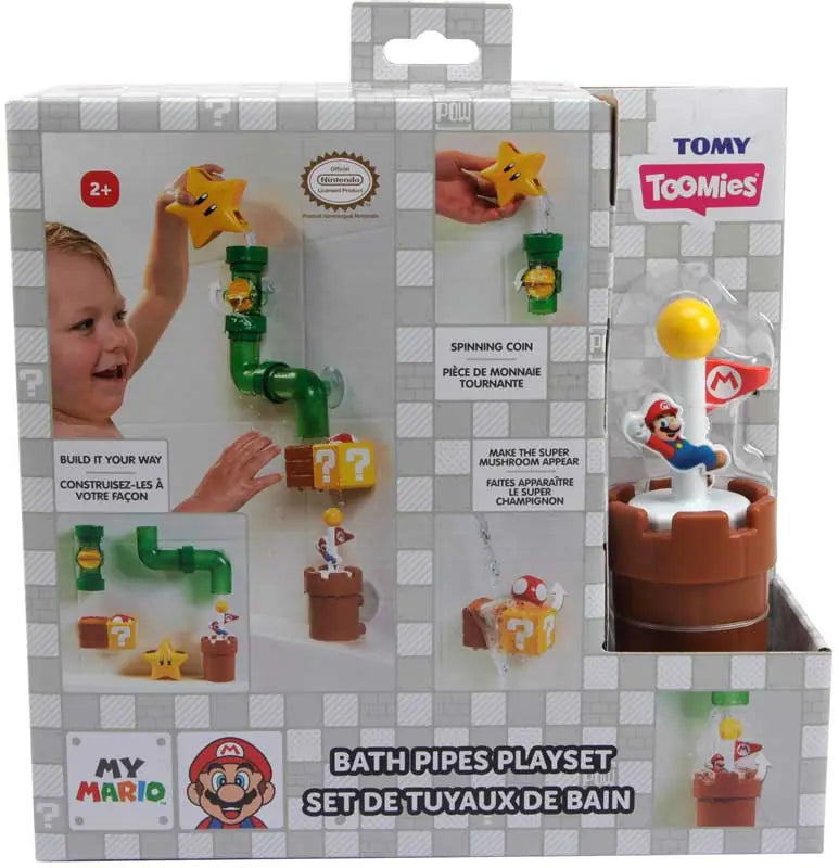 MY MARIO BATH PIPES PLAYSET