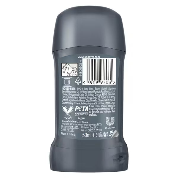 Dove Men+Care Advanced Clean Comfort Anti-Perspirant Stick 50 ml