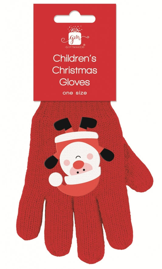 Christmas Outfit Childrens Gloves