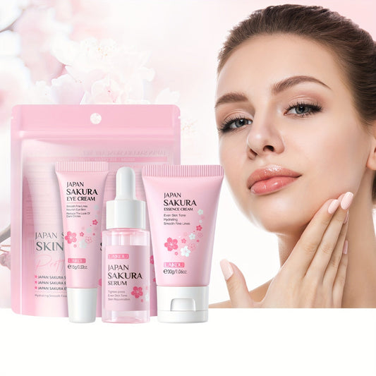 3-Piece LAIKOU Sakura Skin Care Set
