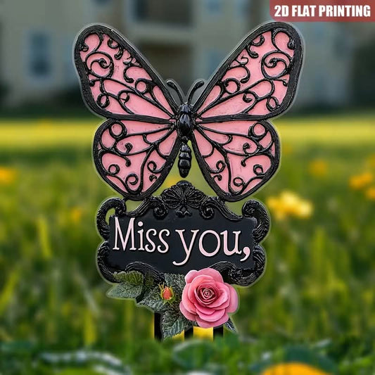2DFLAT Single-Piece Outdoor Memorial Plaque