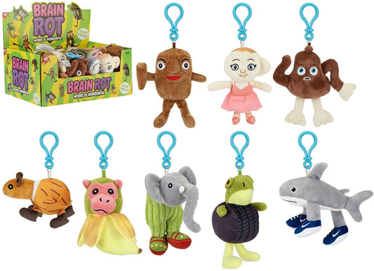 Brain Rot Plush Clip On 12cm