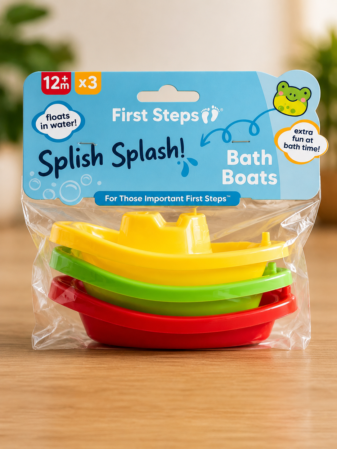 Baby Bath Boats 3pk