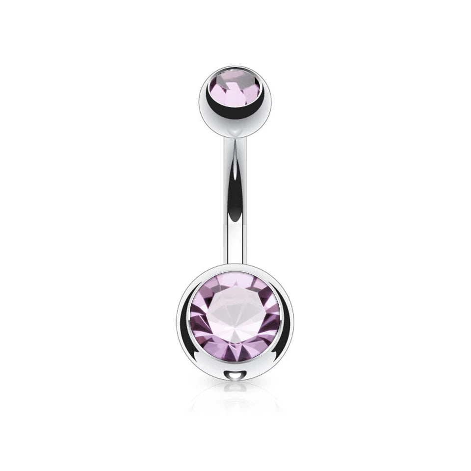 Diamante Belly Bar