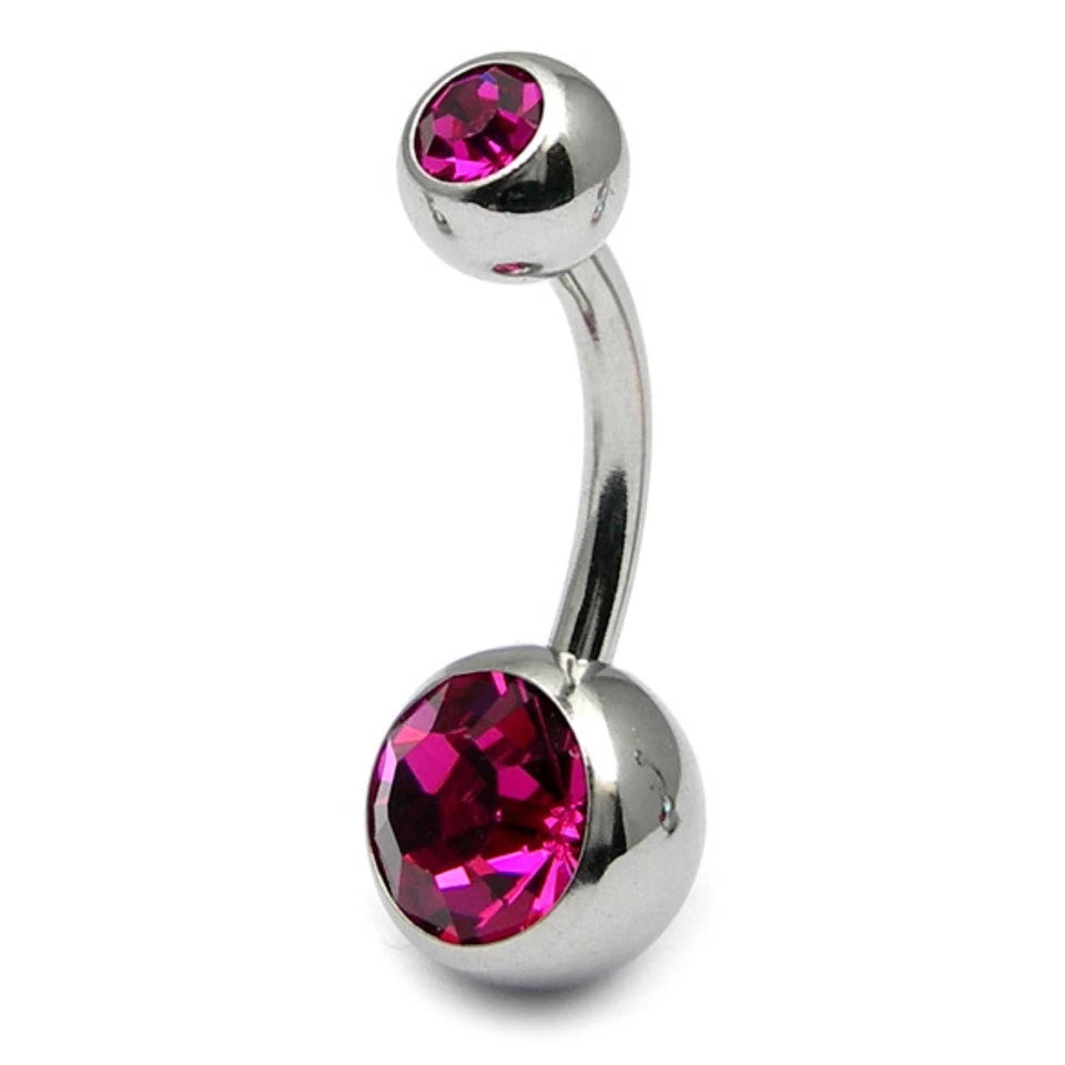Diamante Belly Bar